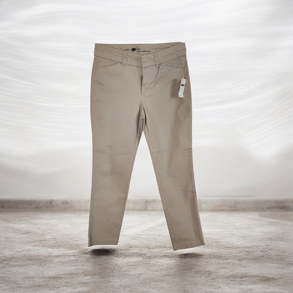 Gap Khakis Slim City Chino Pants - Tan/Beige - Size 0R